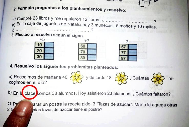 Ministerio de Educación minimiza errores en libros de matemática