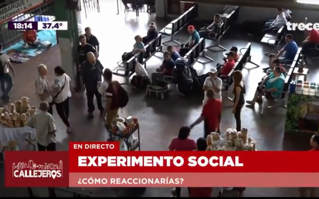 Experimento social: ¿Cómo reaccionarías si atacan a una mujer en público?
