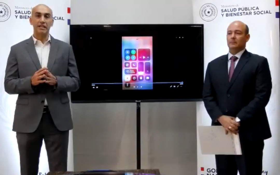 Salud y MITIC pondrán a disposición una app para autorreportes de afectados por Covid-19