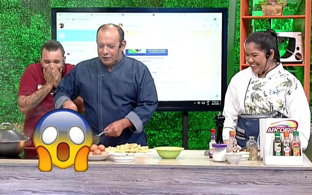 Susto en la cocina de Mucho Gusto