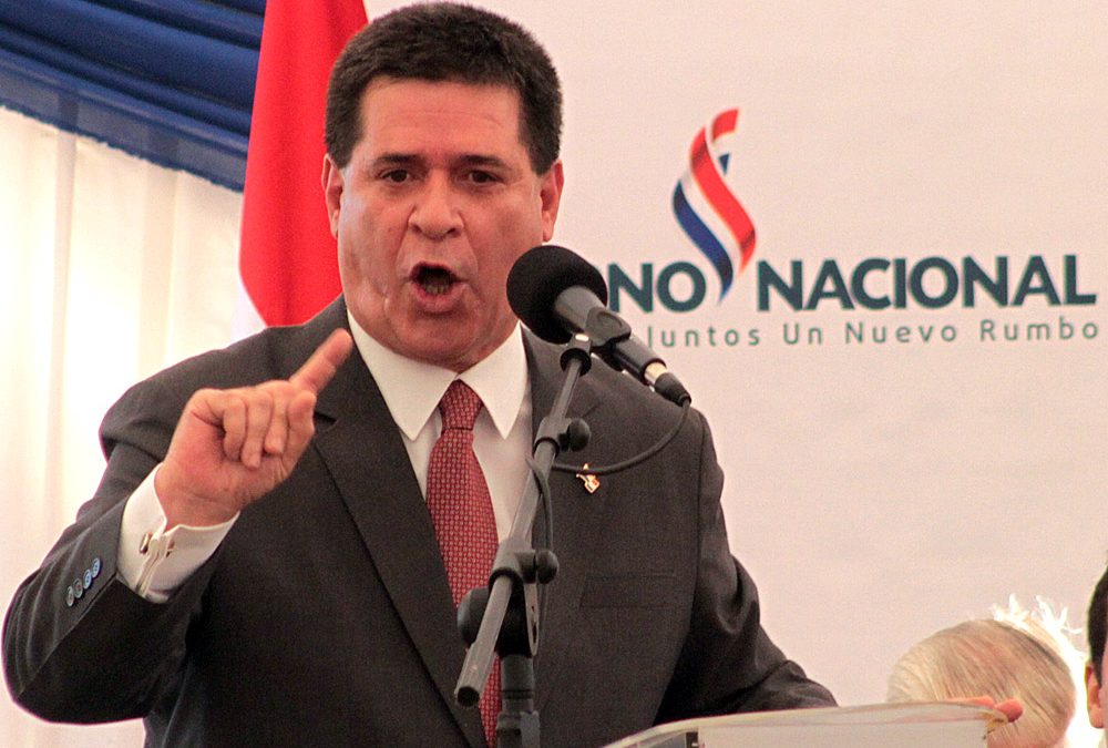 Fiscalía de Brasil, a favor de Horacio Cartes