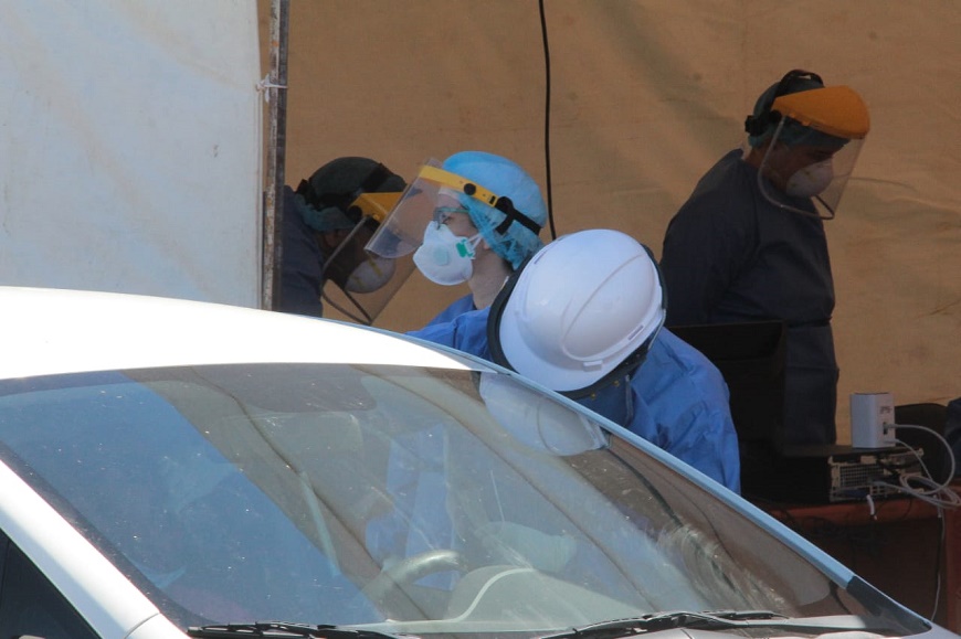 IPS ofrece vacunación contra la influenza desde el auto