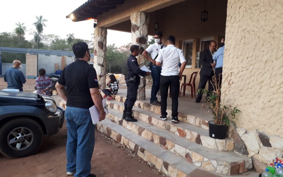 Caso de niña desaparecida en Emboscada: Prosiguen los allanamientos