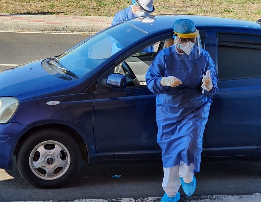 Toma de muestras de covid-19 se extiende a todo el país