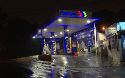 Asaltaron estación de servicio en Fernando de la Mora