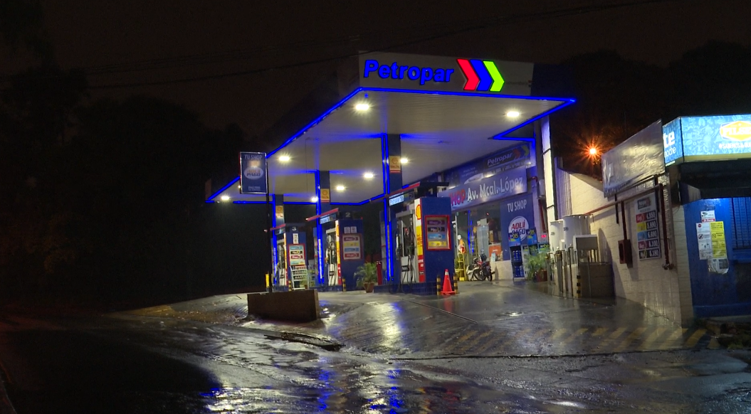 Asaltaron estación de servicio en Fernando de la Mora