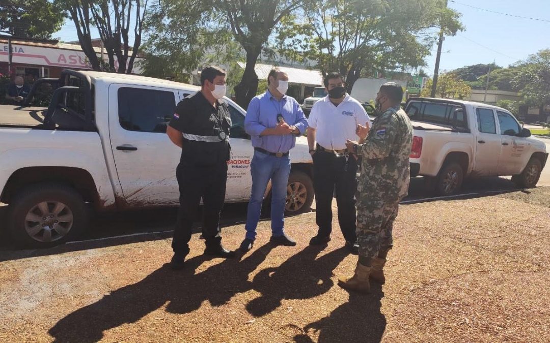 Refuerzan controles en la línea fronteriza de Pedro Juan Caballero