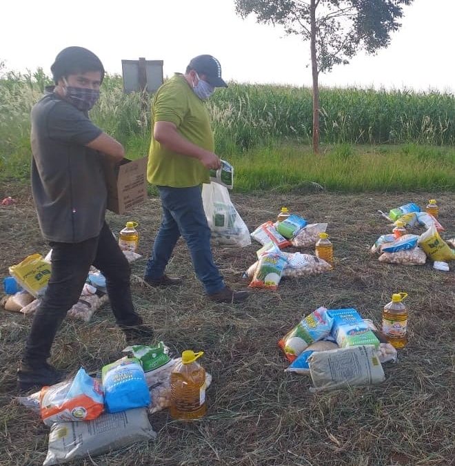 Continúa la asistencia alimentaria y capacitación a comunidades indígenas