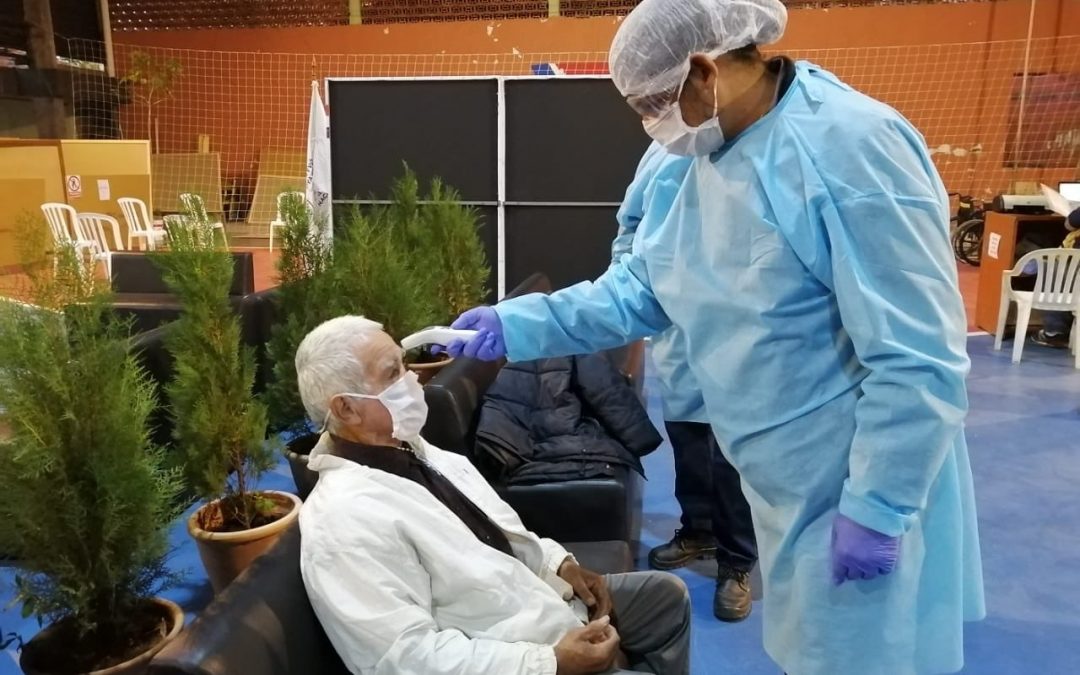 Realizan inspecciones médicas antes de admitir a las personas en refugio de la SEN