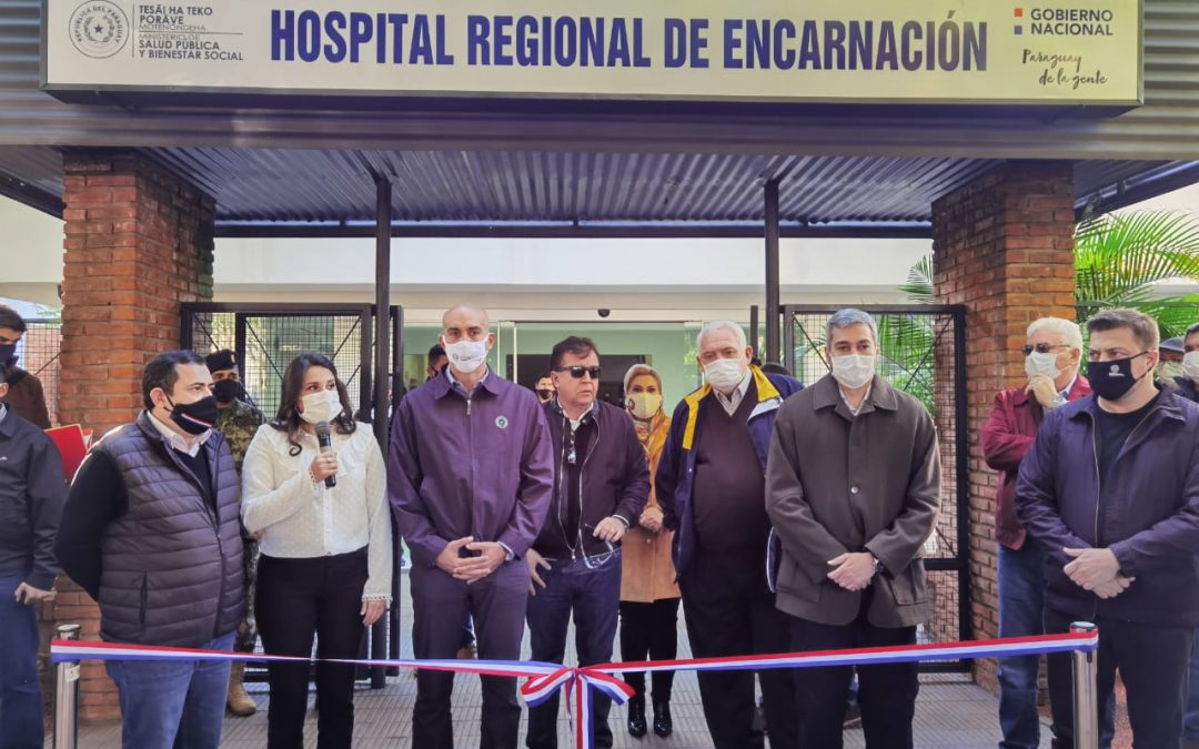Gobierno Nacional inaugura mejoras en Hospital Regional de Encarnación y en Cnel. Bogado