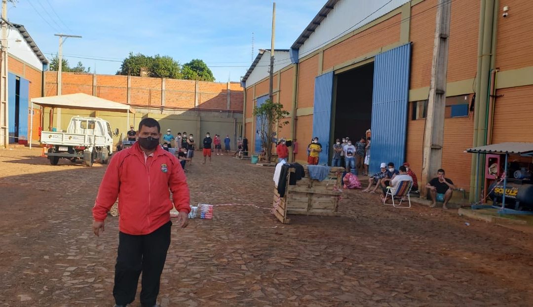 Compatriotas quemaron colchones en albergue de Ciudad del Este