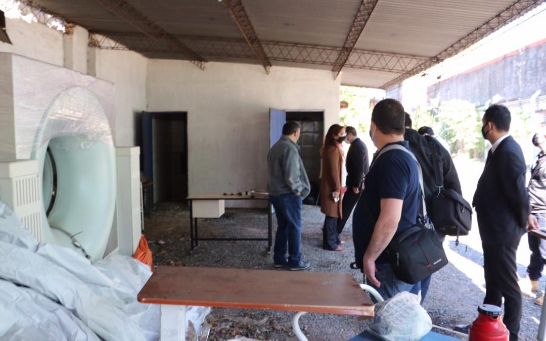 Intervienen propiedad de sanatorio por supuesto procesamiento ilícito de desechos