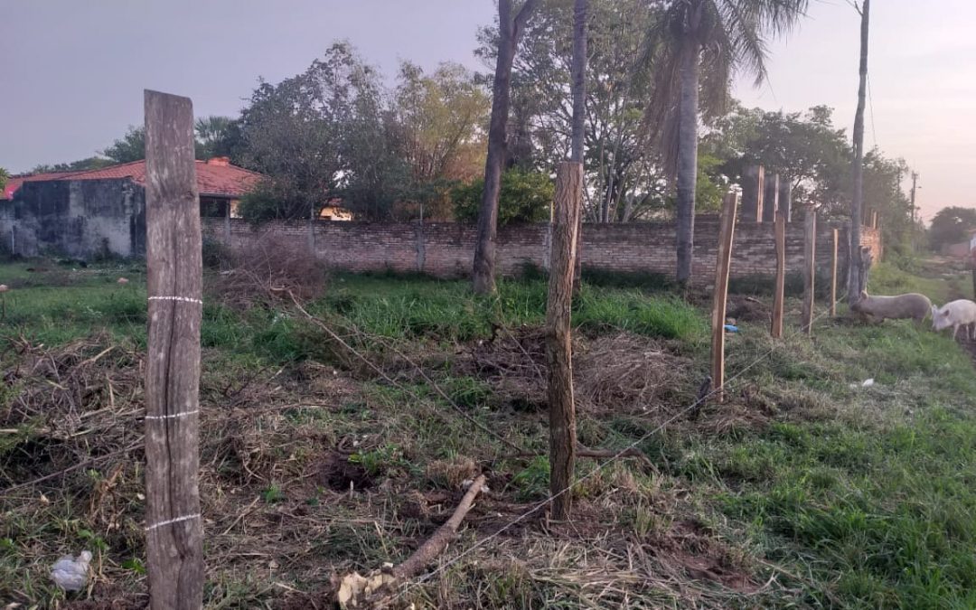 Denuncian por invasión de terrenos a dos dirigentes políticos