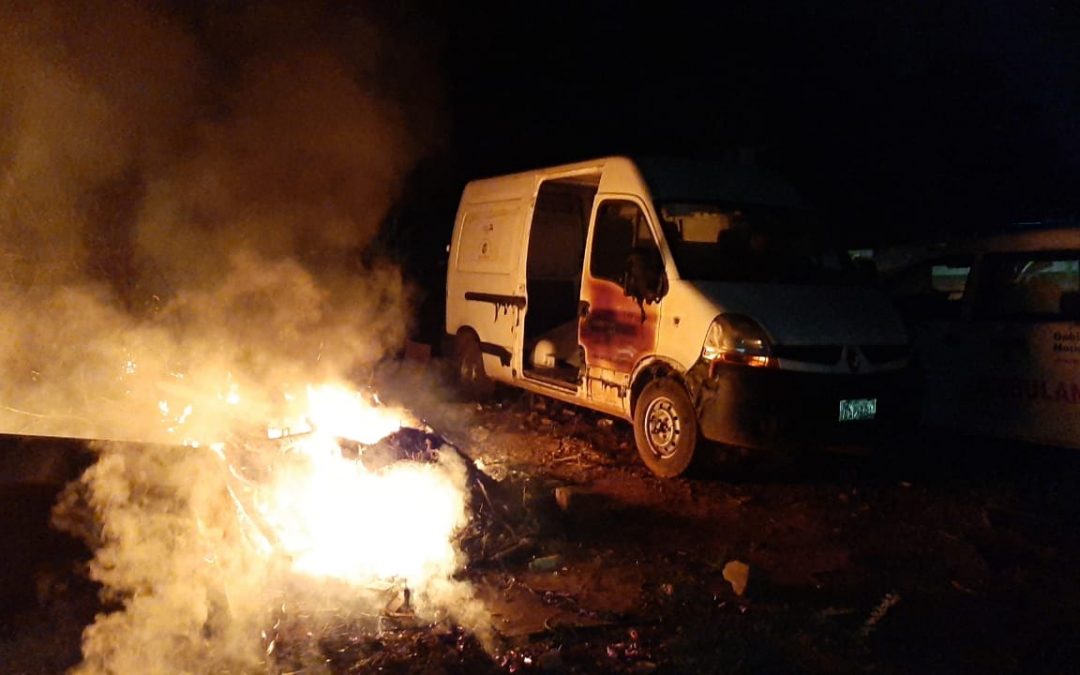 Incendio en depósito del Hospital de Calle’i