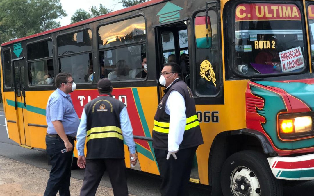 Servicio de transporte al interior no se suspende este fin de semana