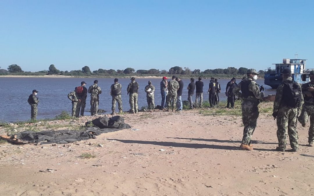 Hallan cadáver en aguas del río Paraguay