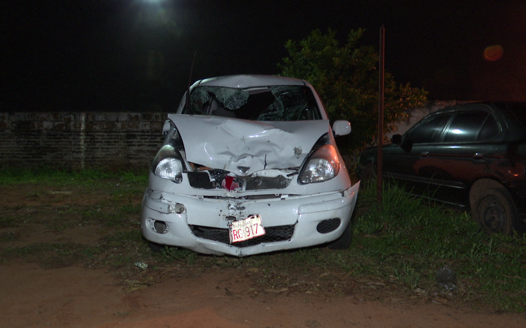 Motociclista se salvó de milagro tras accidente en Itauguá