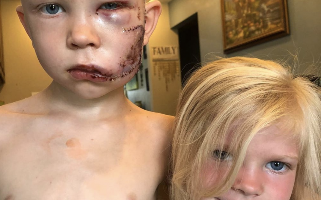 De un héroe a otro héroe: Capitán América le hizo un regalo al niño que salvó a su hermana