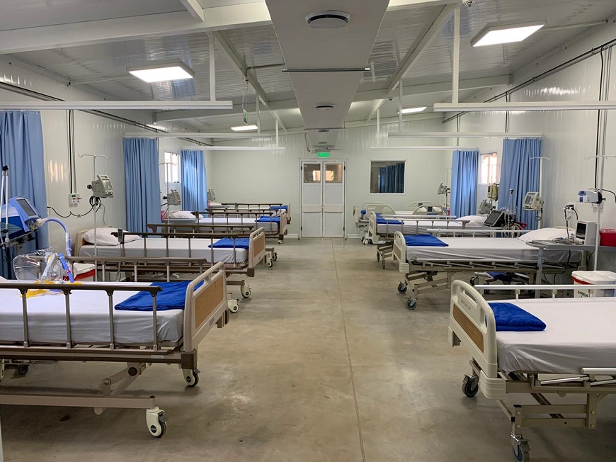 Ocupación de camas por afecciones respiratorias alcanza el 60% en todo el país