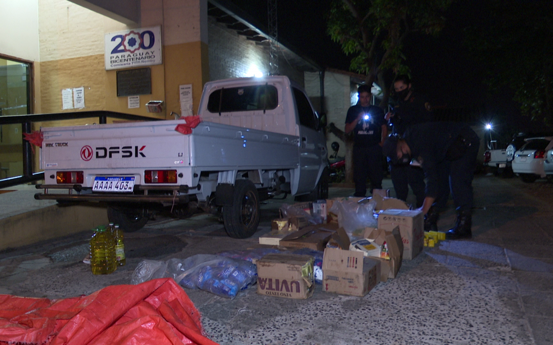 Persecución, vuelco y detención en Ñemby