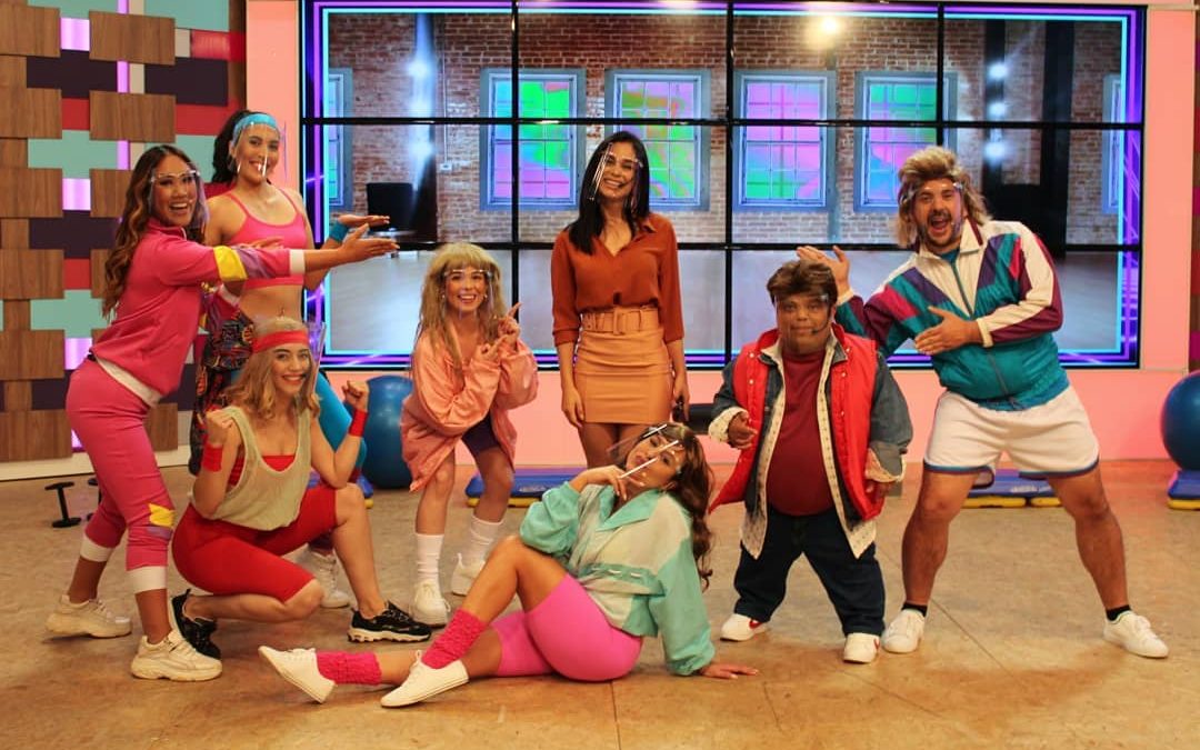 Fabi Martinez visitó la Academia del programa más visto de la mañana