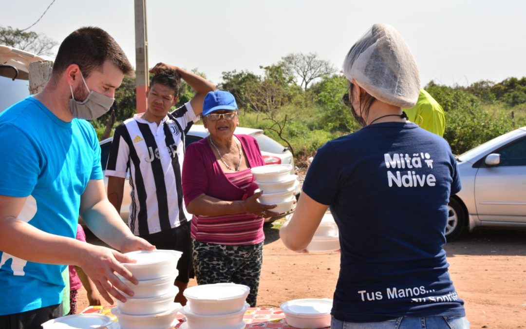 Volvieron las ollas populares en el Bañado Sur