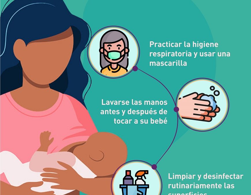 Mes de la lactancia materna: instan a madres a reforzar medidas preventivas