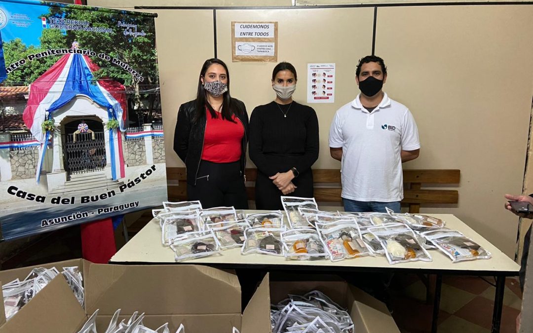 BID entregó más de 500 kits de higiene y bioseguridad a la cárcel del Buen Pastor