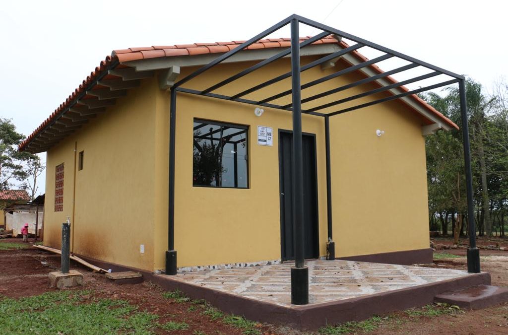 Fueron inauguradas 104 viviendas en Canindeyú