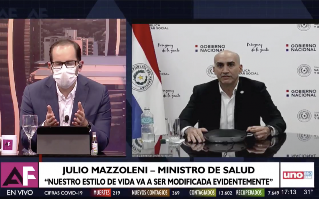 “Nuestro estilo de vida cambió para siempre con el Covid-19”, indicó Mazzoleni