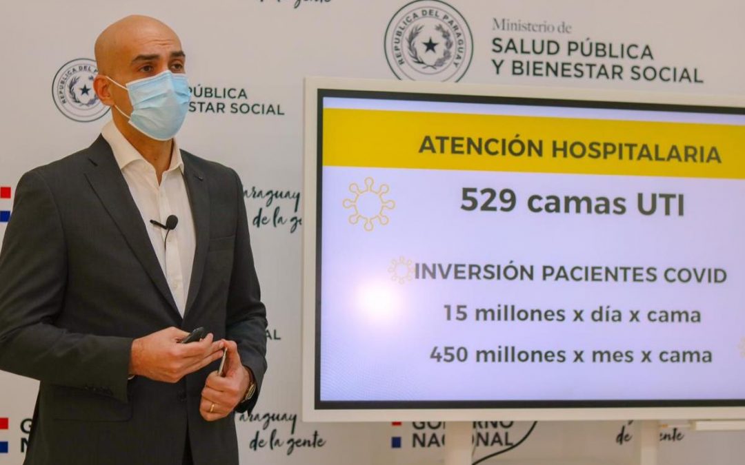 El 80% de las camas de terapia están ocupadas