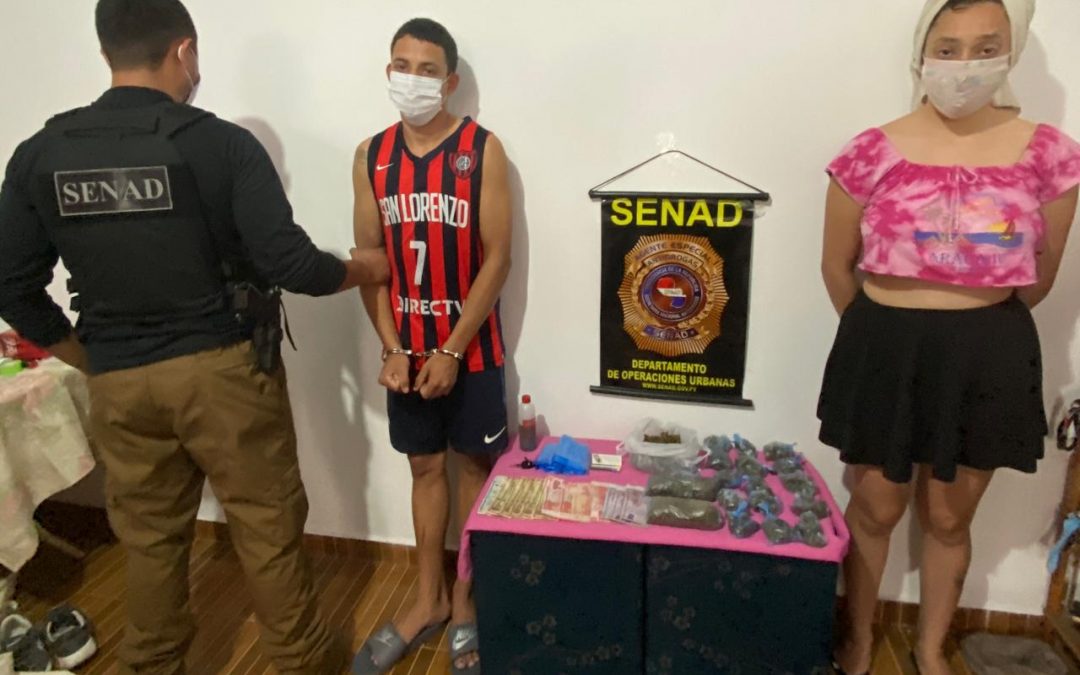 ¡Insólito! Detienen a pareja que ofrecía marihuana en Facebook