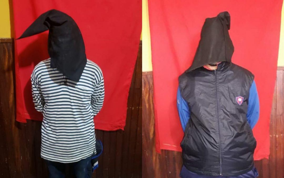 Supuestos asaltantes fueron detenidos en San Lorenzo