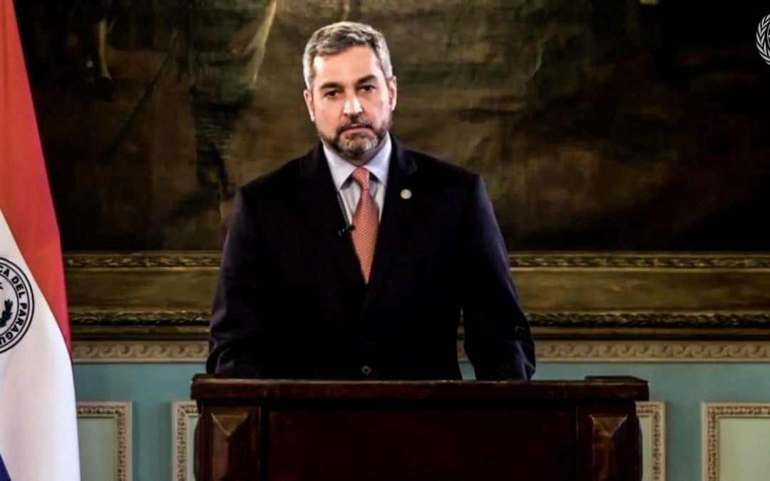 Presidente Abdo Benítez condenó los grupos criminales ante Asamblea General de la ONU