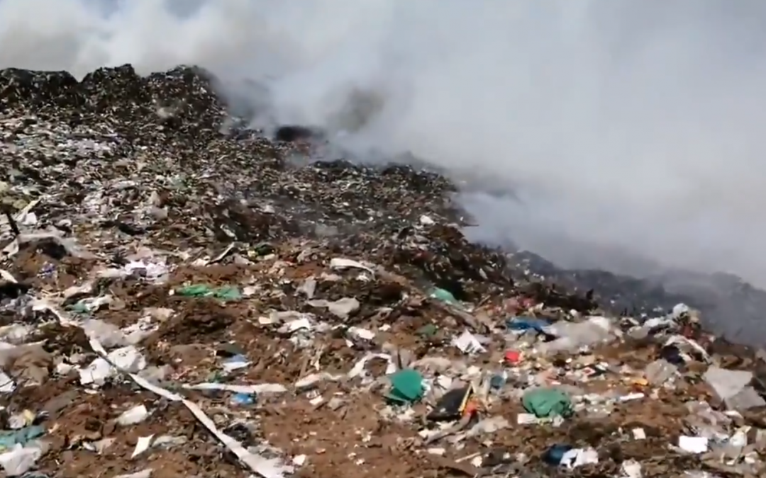 Incendio en Cateura fue controlado tras 12 horas de trabajo