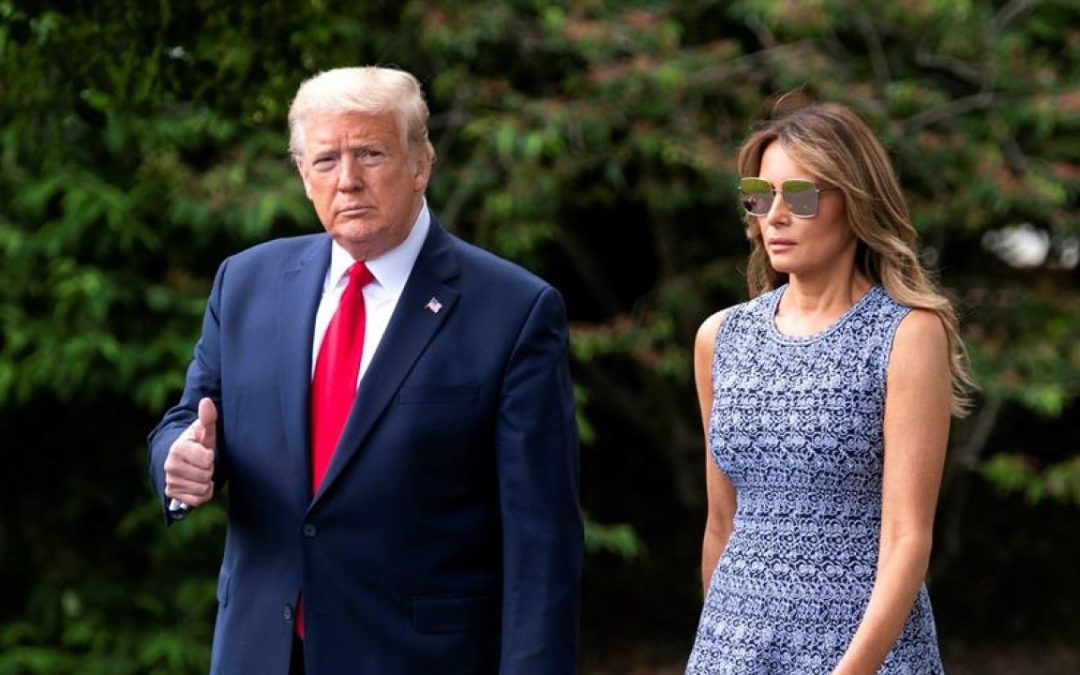 Trump y Melania dieron positivo al coronavirus