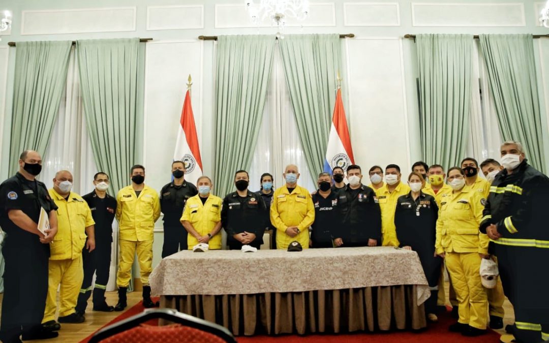 Donación de combustible por parte de Petropar a bomberos voluntarios