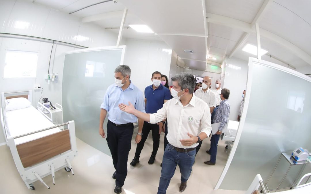 En CDE inauguran nuevo pabellón de contingencia para pacientes con Covid-19