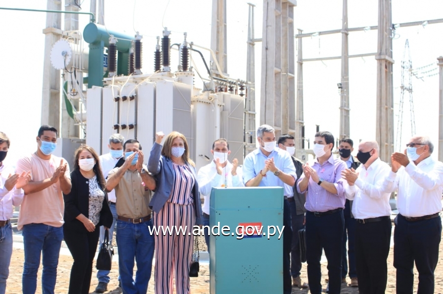Gobierno inaugura nueva subestación de ANDE en Minga Porã