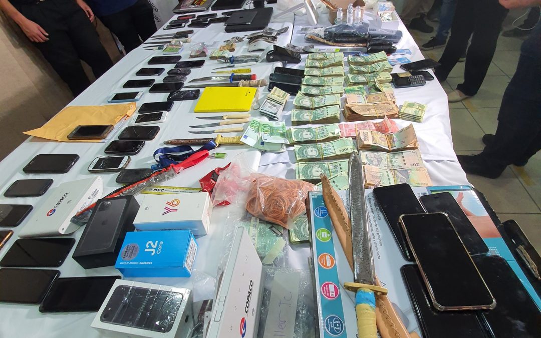 Hallan dinero en efectivo y droga en Penal de Tacumbú