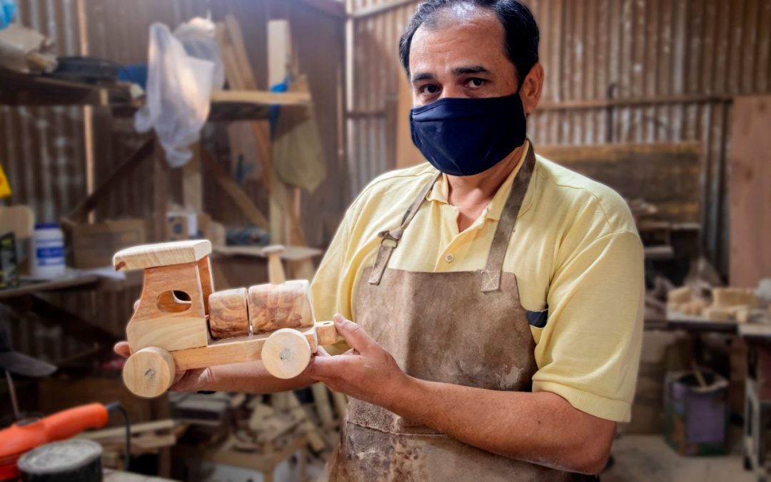 Más de 2 millones de juguetes de madera fueron construidos por interno de UPIE