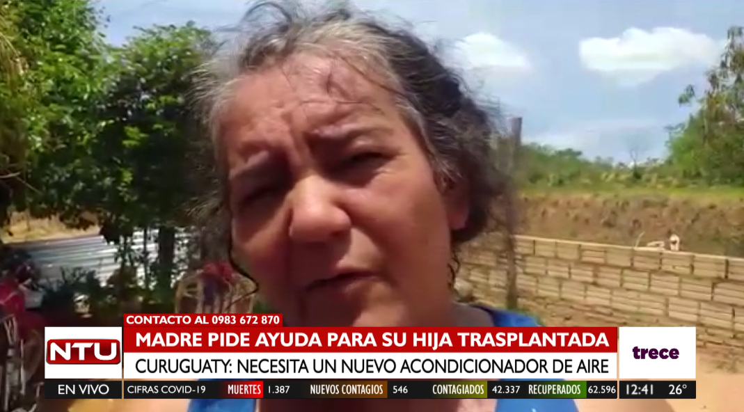 Madre pide ayuda para adquirir un acondicionador de aire