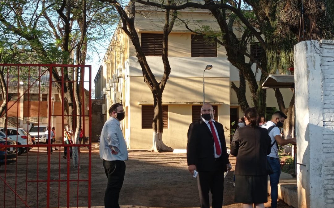 Retorno a clases presenciales de alumnos del último año