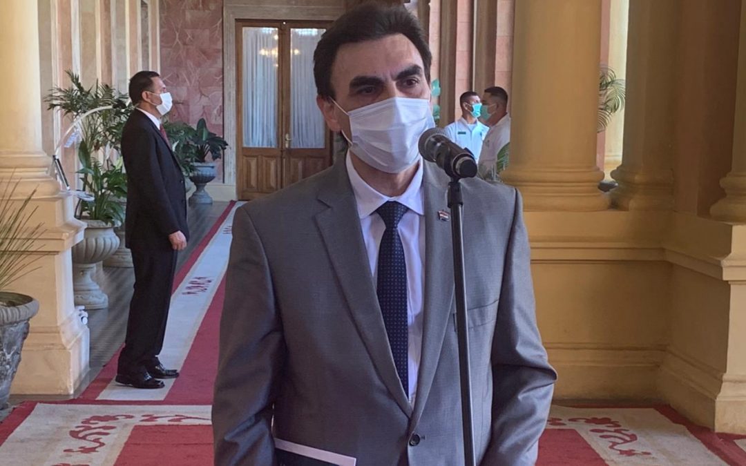 Juramento de Carlos Pereira como nuevo ministro de Urbanismo