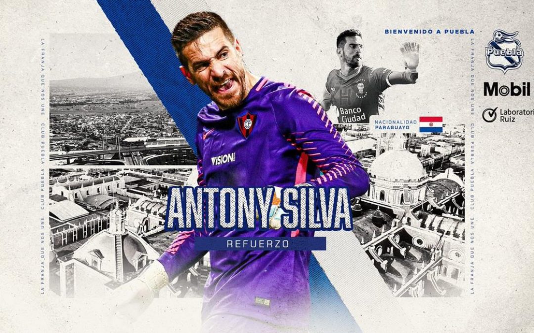 Antony Silva, nuevo portero del Puebla mexicano