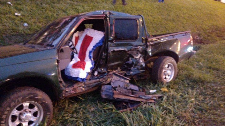 Triple choque en Ciudad del Este