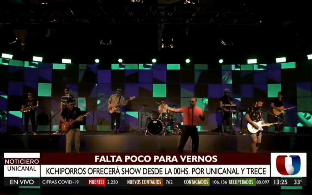 Show virtual de Kchiporros para recibir al 2021