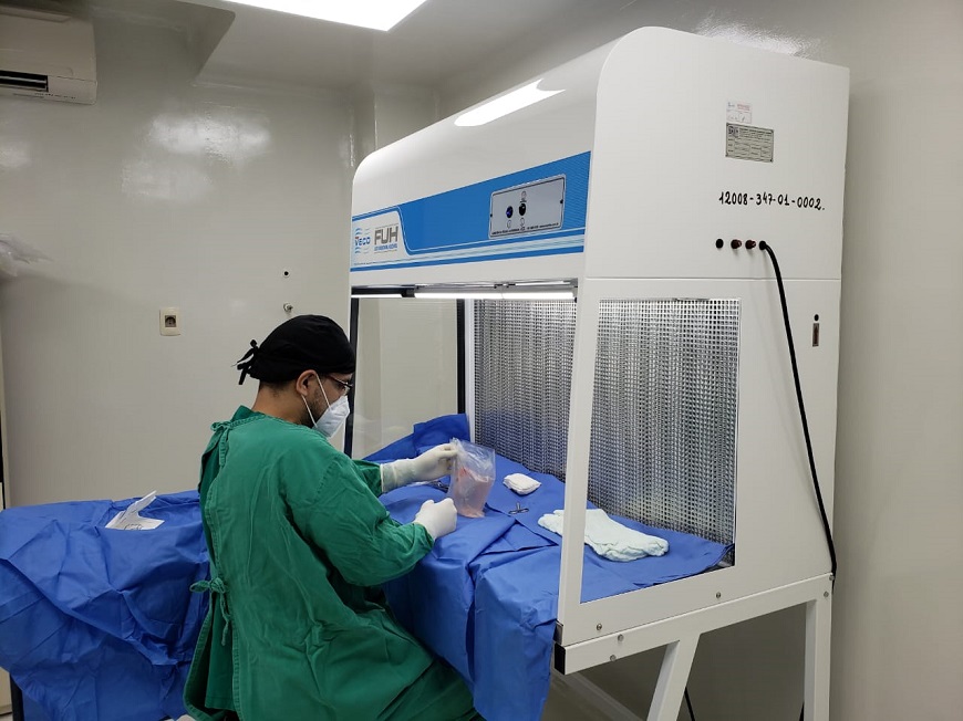 Realizan el primer procesamiento de tejido cardíaco