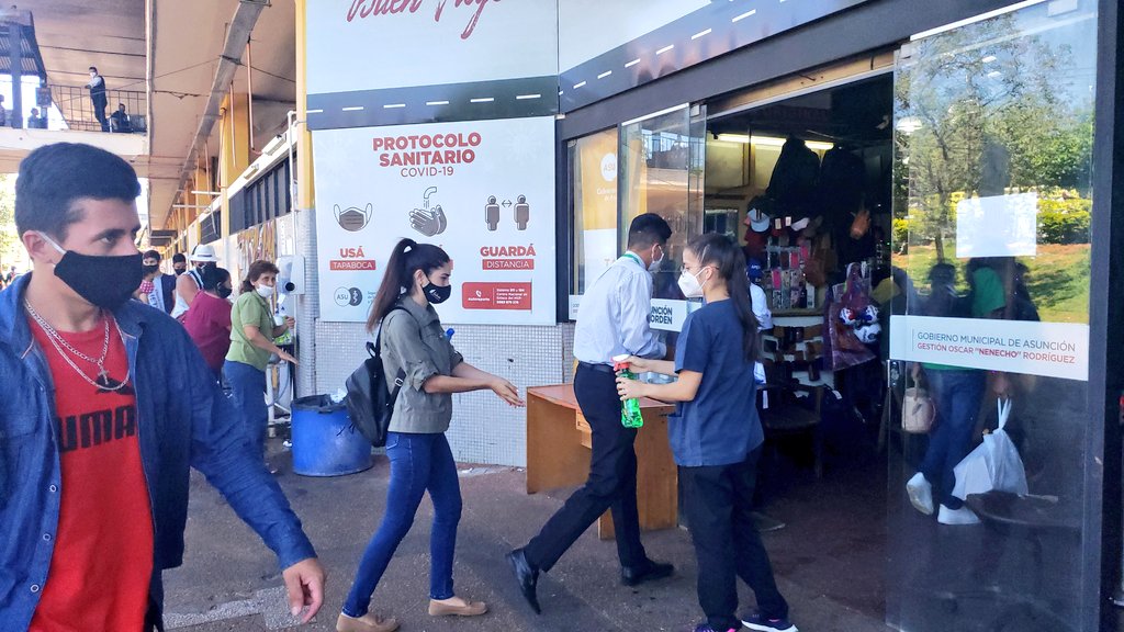 Terminal de Ómnibus registra escaso movimiento de pasajeros