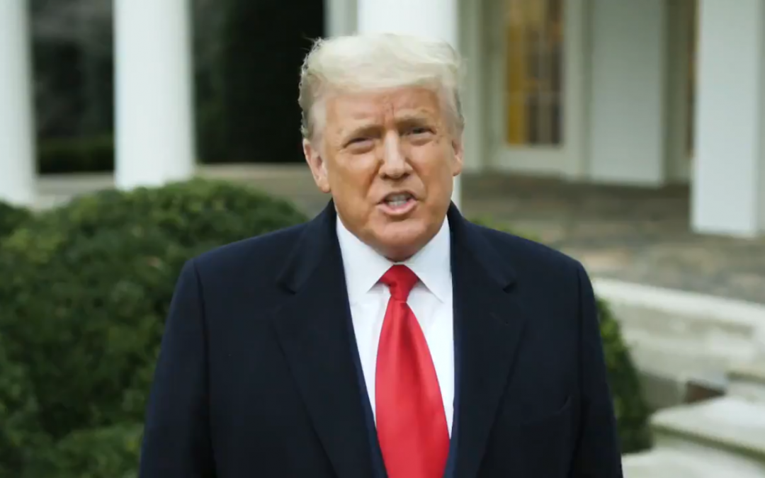 Mensaje de Trump a seguidores: “Sé que están dolidos por cómo nos robaron la elección”